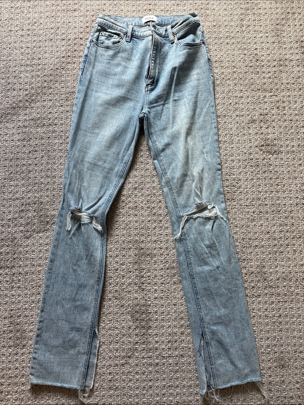 pistola Light Blue Flare Jeans